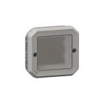 LEGRAND Adaptateur plexo avec membrane souple pour mosaic - composable gris 069587L