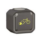 LEGRAND Prise de courant plexo pour recharge 2 roues lectriques complet anthracite 069787L