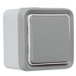 LEGRAND Commande sans fil tanche plexo with netatmo - complet saillie gris 069794