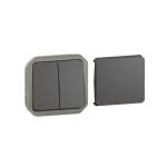 LEGRAND Transformeur rversible plexo composable anthracite 069800L