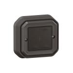 LEGRAND Commande double self-e clairage et prise plexo with netatmo complet anthracite 069836L