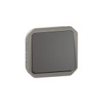 LEGRAND Poussoir no-nf plexo composable anthracite 069841L