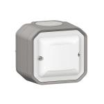 LEGRAND Dtecteur mural plexo sans neutre 100w led - composable gris 070011A