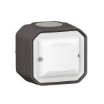 LEGRAND Dtecteur mural plexo sans neutre 100w led - complet anthracite 070063A