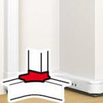 LEGRAND Drivation d'angle intrieur pour goulotte  clippage direct mosaic 50x80mm , 50x105mm ou 50x130mm 075681