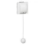 LEGRAND Poussoir inverseur  tirage 6a 250v~ mosaic 2 modules  -  blanc 077044