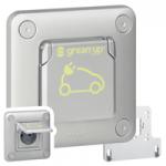 LEGRAND Prise encastre avec volet green'up access pour vhicule lectrique  -  modes 1 ou 2  -  ip55 ik10   077897