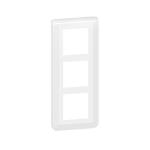 LEGRAND Plaque de finition verticale spciale rnovation mosaic pour 3x2 modules blanc 078856L