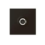 LEGRAND Prise tlvision 9,52mm mle mosaic 2 modules  noir mat 079182L