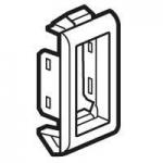 LEGRAND Support de plaque troit pour paroi mince batibox 1 module  -  alu 080294