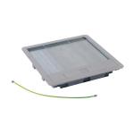 LEGRAND Couvercle mtal revtement inox pour boite de sol version standard 16 modules ou 24 modules 088005