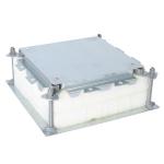LEGRAND Bote d'encastrement pour bote de sol standard ou affleurante universelle rglable pour chape haute 088080