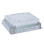 LEGRAND Bote d'encastrement chape bton auto - ajustable pour bote de sol standard ou affleurante 12 modul 088091