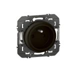 LEGRAND Prise de courant easyrno 2p+t faible profondeur dooxie 16a noir - sachet 095277