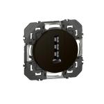 LEGRAND Prise tlphone en t dooxie finition noir - sachet 095286