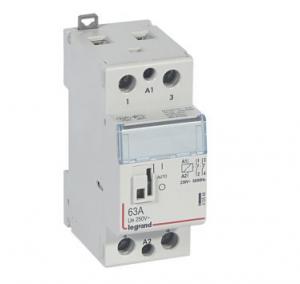 LEGRAND Contacteur de puissance cx bobine 230v~  -  2p 250v~  -  63a  -  contact 2o  -  2 modules 412548