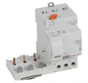 LEGRAND Bloc diffrentiel adaptable  vis dx pour disjoncteur 1 module par ple  -  3p 400v~  -  63a  -  typef 30ma 410486