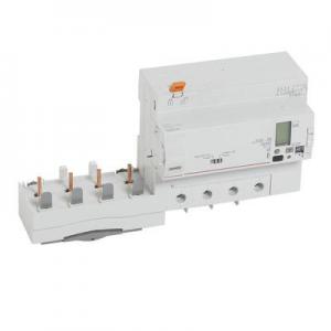 LEGRAND Bloc diffrentiel adaptable  vis dx pour disjoncteur 1,5 module par ple  -  4p 400v~  -  63a avec compteur d'nergie 410657