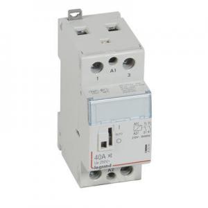 LEGRAND Contacteur de puissance cx silencieux bobine 230v~  -  2p 250v~  -  40a  -  contact 2f  -  2 modules 412559