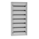 LEGRAND Coffret de distribution plastique en saillie hauteur 1200mm. �quip� de 7 rang�es de 24 modules et d\'un bornier de terre avec bornes automatiques - pour la distribution �lectrique jusqu\'� 160a - xl� hp 160 1CO7R24SPL