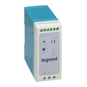 LEGRAND Alimentation stabilise  dcoupage monophase entre 100v~  240v~ et sortie 12v=  -  20w 146601