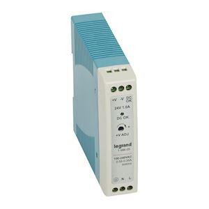 LEGRAND Alimentation stabilise  dcoupage monophase entre 100v~  240v~ et sortie 24v=  -  20w 146605