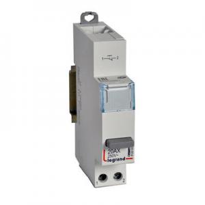LEGRAND Poussoir modulaire simple fonction contact 1nf  -  1 module 412909