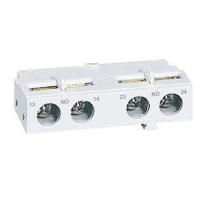 LEGRAND Contacts auxiliaires 2nf pour disjoncteur moteur mpx  -  montage frontal 417405
