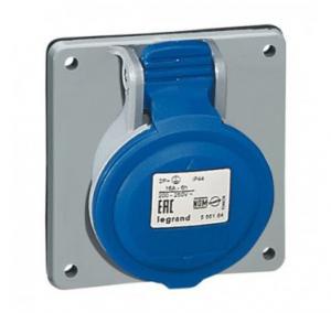 LEGRAND Prise  entraxes unifis fixe p17 ip44 32a  -  200v~  250v~  -  2p+t 555284