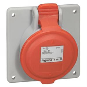 LEGRAND Prise  entraxes unifis fixe p17 ip44 32a  -  380v~  415v~  -  3p+n+t 555289