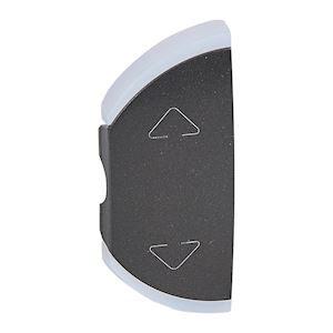 LEGRAND Enjoliveur simple cliane pour volets roulants montage gauche ou droite  -  graphite 064869