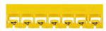 LEGRAND Rglette de 24 repres mmocab largeur 2,3mm avec chiffre 4 selon code couleur international 037806