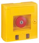 LEGRAND Coffret bris de glace coup de poing ip44 jaune avec voyant  -  montage en saillie 038000