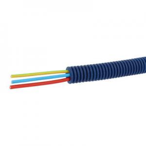 LEGRAND Conduit icta chronofil 16mm pour courant fort avec 3 conducteurs 1,5mm bleu , rouge et vert et ja 09004