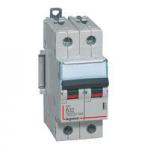 LEGRAND Disjoncteur dx6000 10ka arrive haute et dpart bas  vis 2p 230v~  400v~  -  32a  -  courbe b  -  2 modules 407497