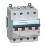 LEGRAND Disjoncteur dx6000 10ka arrive haute et dpart bas  vis 4p 400v~  -  10a  -  courbe c  -  pour peigne hx traditionnel 407896