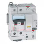 LEGRAND Disjoncteur diffrentiel monobloc dx6000 10ka arrive haute et dpart bas  vis 2p 230v~  400v~  -  32a  -  typeac 30ma 411161