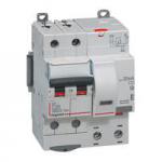 LEGRAND Disjoncteur diffrentiel monobloc dx6000 10ka arrive haute vis dpart haut automatique 2p 230v~  -  20a  -  typeac 30ma 411165