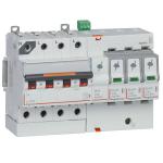LEGRAND Parafoudre avec protection de court - cicuit intgre typet2 imax 20ka  -  3p+n 320v~  -  8 modules 412211