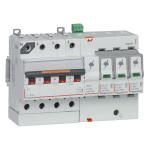 LEGRAND Parafoudre avec protection de court - cicuit intgre typet2 imax 40ka  -  3p+n 320v~  -  8 modules 412215
