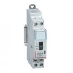 LEGRAND Contacteur domestique cx silencieux bobine 230v~  -  2p 250v~  -  25a  -  contact o+f  -  1 module 412500