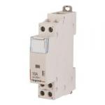 LEGRAND Contacteur de puissance cx bobine 230v~ sans commande manuelle  -  2p 250v~  -  16a  -  contact o+f  -  1 module 412521