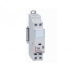 LEGRAND Contacteur de puissance cx bobine 230v~ sans commande manuelle  -  2p 250v~  -  25a  -  contact 2o  -  1 module 412524