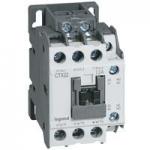LEGRAND Contacteur de puissance ctx22 3 ples  -  12a bornes  vis  -  avec contacts auxiliaires intgrs 1no et 1nf  -  230v~ 416096