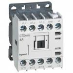 LEGRAND Mini - contacteur de puissance ctx 3 ples 6a avec contact auxiliaire intgr 1no  -  tension de commande 24v~ 417000