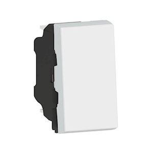 LEGRAND Poussoir ou inverseur 6a easyled pour fonction temoin blanc 077033L