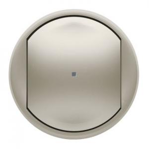 LEGRAND Enjoliveur de remplacement pour interrupteur filaire avec neutre connect cliane with netatmo - finition titane 064808