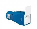 LEGRAND Adaptateur industriel et domestique 2p+t avec volet livr mont 052103