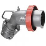LEGRAND Fiche mobile coude hypra ip66/67 - 55 32a  -  380v~  415v~  -  3p+t  -  plastique 053010