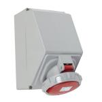 LEGRAND Prise saillie p17 ip66/67 125a  -  380v~  415v~  -  3p+t 555658